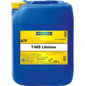 Převodový olej RAVENOL ATF T-WS LIFETIME 20L