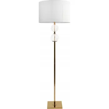 Stojací lampa DEKORATIVNÍ STOJACÍ LAMPA PODLAHOVÁ ARIANA (02) Ø 50x167 CM BÍLÁ