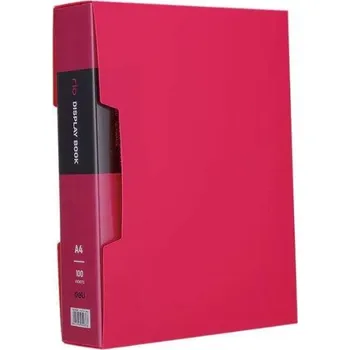 Pořadač s přihrádkami A4 Deli