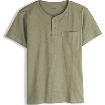 GATE Bavlněné tričko s kapsou a knoflíky 10Y 426-0150/475