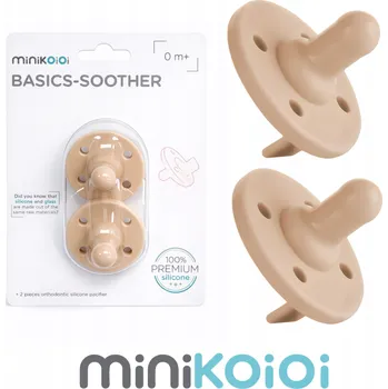 dudlíky Dudlík Minikoioi anatomický, dynamický, kulatý, symetrický silikon 0+