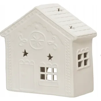 Svícen Svícen domeček z dolomitu bílý I