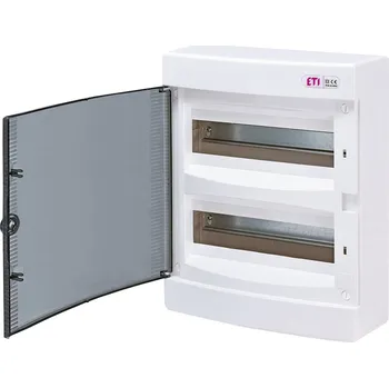 Rozvaděč Rozvodnice nástěnná 2x12 modulů ECT24PT-s IP40 ETI