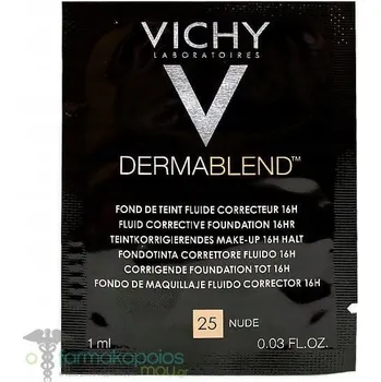 Make-up Vichy Dermablend Make-up 25 Nude 1 ml