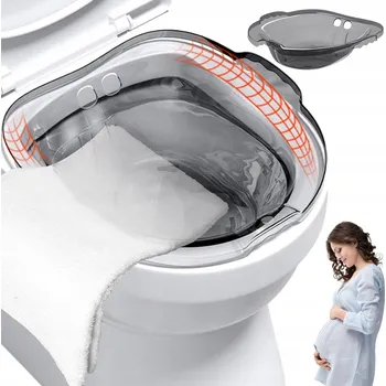 Obraz PŘENOSNÝ SKLÁDACÍ BIDET 2.5L PRO TĚHOTNÉ ŽENY A SENIORY