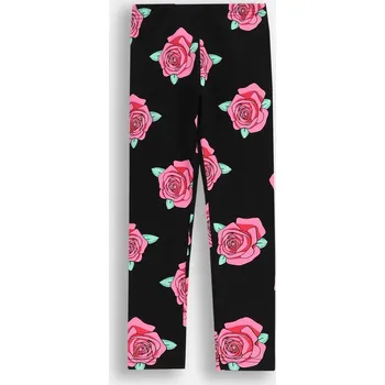 Dámské legíny Dívčí legíny černé, kalhoty pro dívku velikost 116 Coccodrillo WC5