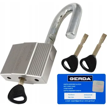 Visací zámek Visací zámek na klíč Gerda