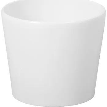 Obal na květináč Obal na květník CALYPSO CHRISTMAS keramický d11x9cm, bílý