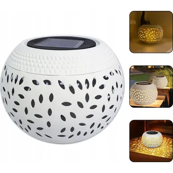 Venkovní osvětlení SOLÁRNÍ ZAHRADNÍ LAMPA LED IP44 VODĚODOLNÁ DEKORATIVNÍ NA TERASU A ZAHRADU