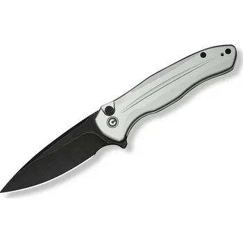 kapesní nůž Civivi Button Lock Kitefin C24091-2 14C28N Silver Aluminum kapesní nůž