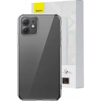 Pouzdro na mobilní telefon Zadní Kryt Baseus pro Apple iPhone 11 bezbarvý