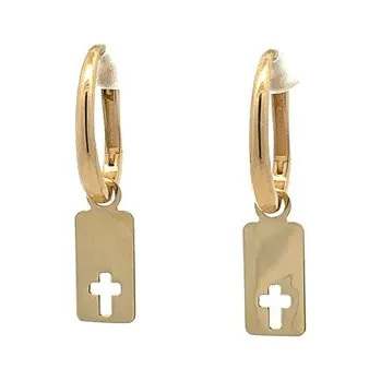 Náušnice Zlaté Visací Náušnice 7122242