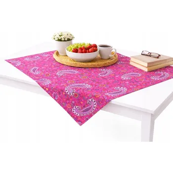 ubrus Běhoun vícebarevný 80 x 80 cm