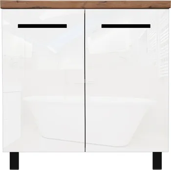 Koupelnový nábytek Skříňka pod umyvadlo Bílá 50 cm