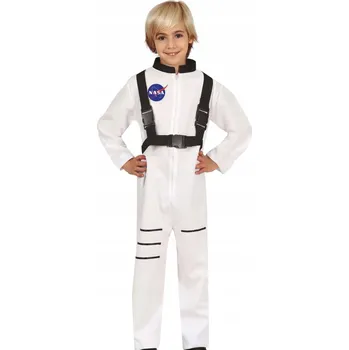 Karnevalový kostým KOSTÝM ASTRONAUT BÍLÝ AMERICKÝ 128