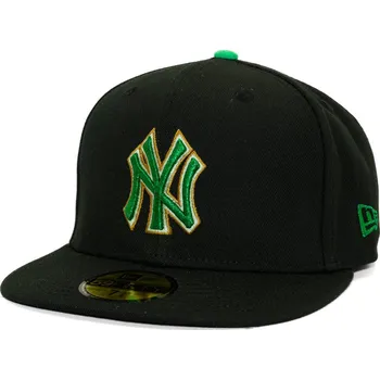 Kšiltovka Kšiltovka New Era - MLB 2026 St. Patrick Day 59FIFTY - NY Yankees - Black velikosti fitted caps 7 5/8 (60.6 cm)