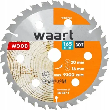 Pilový kotouč PILOVÝ KOTOUČ S WIDIOVÝMI ZUBY 165X20 MM 30 ZUBŮ NA DŘEVO