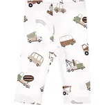 Bavlněné kalhoty, chlapci, vozidla, HRAČKY, vel. 74