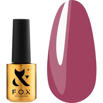 Lak na nehty FOX Spectrum Gel Lak 031 Špinavá Burgundská 7 ml