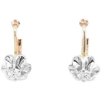 Náušnice Zlaté Náušnice s Diamanty 2020723