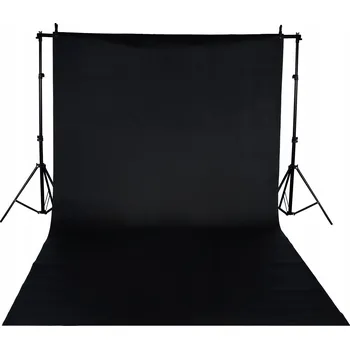 Fotopozadí Vinylové fotografické pozadí černé matné 275 x 160 cm