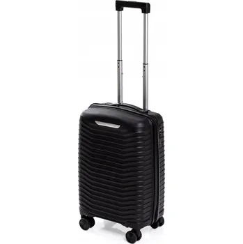 Cestovní kabinový kufr 36l černý Toscanio P04-S kolečka, šifrovací zámek
