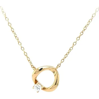 Náhrdelník Zlatý Náhrdelník se Zirkonem 7040454