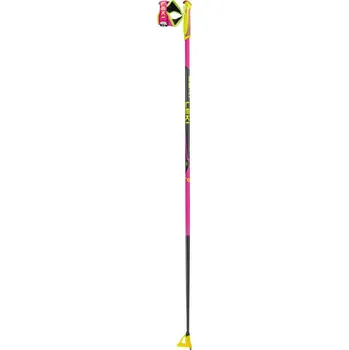 Běžkařská hole Hůlky Leki HRC Junior 65240572 neonpink/neonyellow/black 130 cm 2025/26