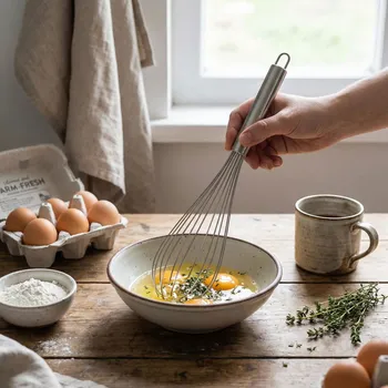 Šlehací metla Nerezová metla na vejce ALTOM DESIGN 30 cm