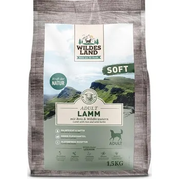 Krmivo pro psa WILDES LAND DOG Soft Jehněčí 1,5kg jehněčí krmivo polovlhké