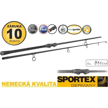 Rybářský prut Kaprový prut SPORTEX Invictus Spod 396cm, 5,75lb - 2ks: 396cm /5,75lbs - M80 + doprava zdarma