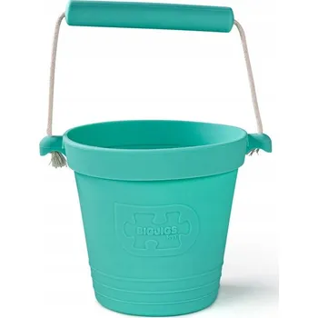 Hračka na písek Hračka na písek Bigjigs Toys Plážový kyblíček tyrkysový