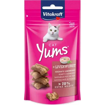 Pamlsek pro kočku VITAKRAFT CAT Yums s játry 40g
