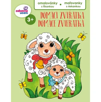 Dětské zboží A4 - Omalovánky s říkankou - Domácí zvířátka