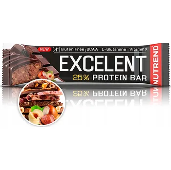 Proteinová tyčinka Nutrend Excelent Protein Bar čokoládovo-oříšková 85 g