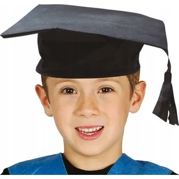 Čepice Dětská promoční čepice, studentská, černá, 55 cm