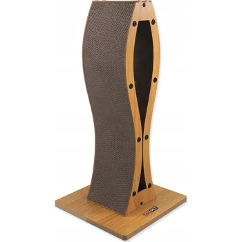 Škrabadlo Epic Pet ve tvaru ryby s hračkou 30x30x62