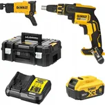 DEWALT aku šroubovák na desky GK 18V aku 2x 5.0Ah TSTAK DCF620P2K