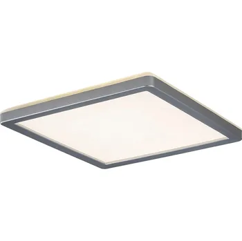 Stropní svítidlo stropní svítidlo LED do koupelny, stříbrné, čtvercové, 25 cm, 4000K Rabalux