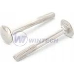 Šroub vratový M6x140 DIN 603 nerez A2 / balení 100 ks