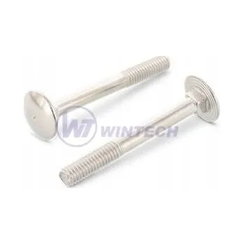 Šroub Šroub vratový M6x140 DIN 603 nerez A2 / balení 100 ks