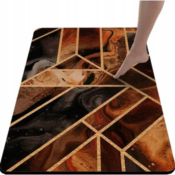 Koupelnová předložka KOUPELNOVÁ PŘEDLOŽKA XXL PROTISKLUZOVÁ RYCHLESCHNOUCÍ SAVÝ KOBEREC 50 x 80 cm