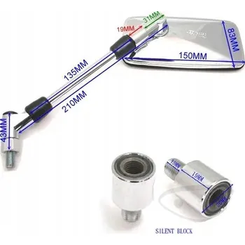 Zrcátko pro motocykl Zrcátko JMP pro Suzuki