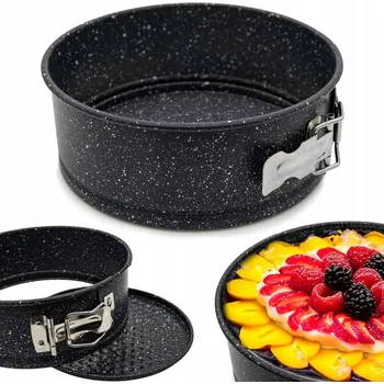 Nádoba na pečení 20CM FORMA NA DORT PEČÍCÍ PLECH, MRAMOROVÁ DORT FORMA S NEPŘILNAVÝM POVRCHEM