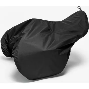 Vybavení pro koně CAPERLAN Potah na jezdecké sedlo ČERNÁ