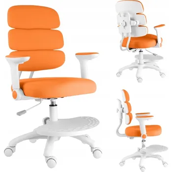 Otočná kancelářská židle Neoseat oranžová