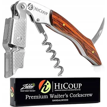 Otvírák Vývrtka na víno s ořezávačem fólie a otvírákem