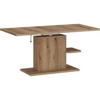 Konferenční stolek Stolek Meble Wójcik obdélníkový s nastavitelnou výškou dub evoke coast