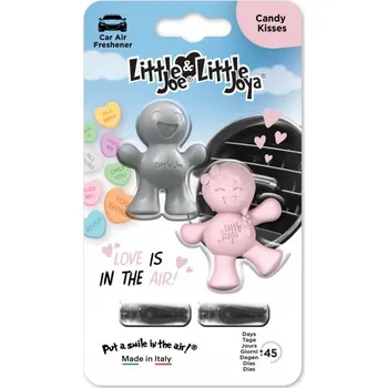 Vůně do auta Osvěžovač vzduchu do auta Para Joya Joe 3D Candy Kisses - Dvojbalení