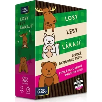 Společenská hra Losy lesy lákají
